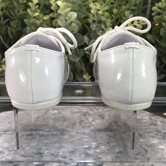 Swea’ Pea & Lilli White Patent Classic Lace-Up Dress Shoes Little Girls 5✨NWOT✨ - Picture 5 of 8
